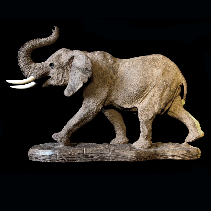 Small Elephant with stand